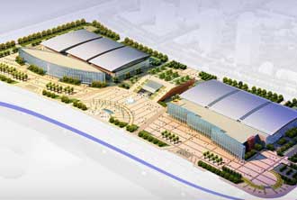 鄂尔多斯家博会展馆:东胜全民健身活动中心